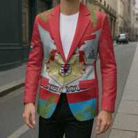 Personalised Luxembourg Christmas Blazer Schei Chreschtdeeg 2025 - Wonder Print Shop