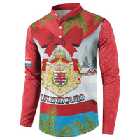 Personalised Luxembourg Christmas Button Sweatshirt Schei Chreschtdeeg 2025 - Wonder Print Shop