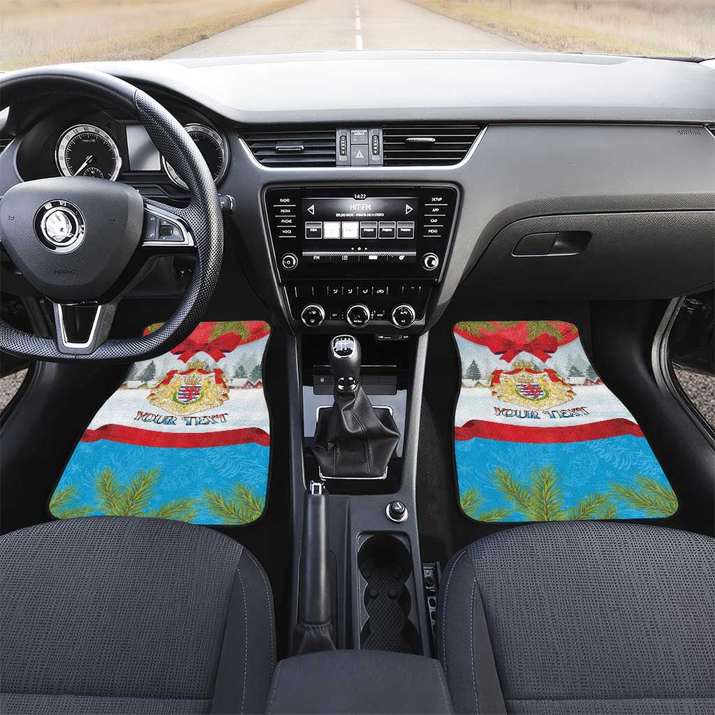 Personalised Luxembourg Christmas Car Mats Schei Chreschtdeeg 2025 - Wonder Print Shop