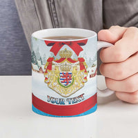 Personalised Luxembourg Christmas Ceramic Mug Schei Chreschtdeeg 2025 - Wonder Print Shop