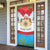 Personalised Luxembourg Christmas Door Cover Schei Chreschtdeeg 2025 - Wonder Print Shop