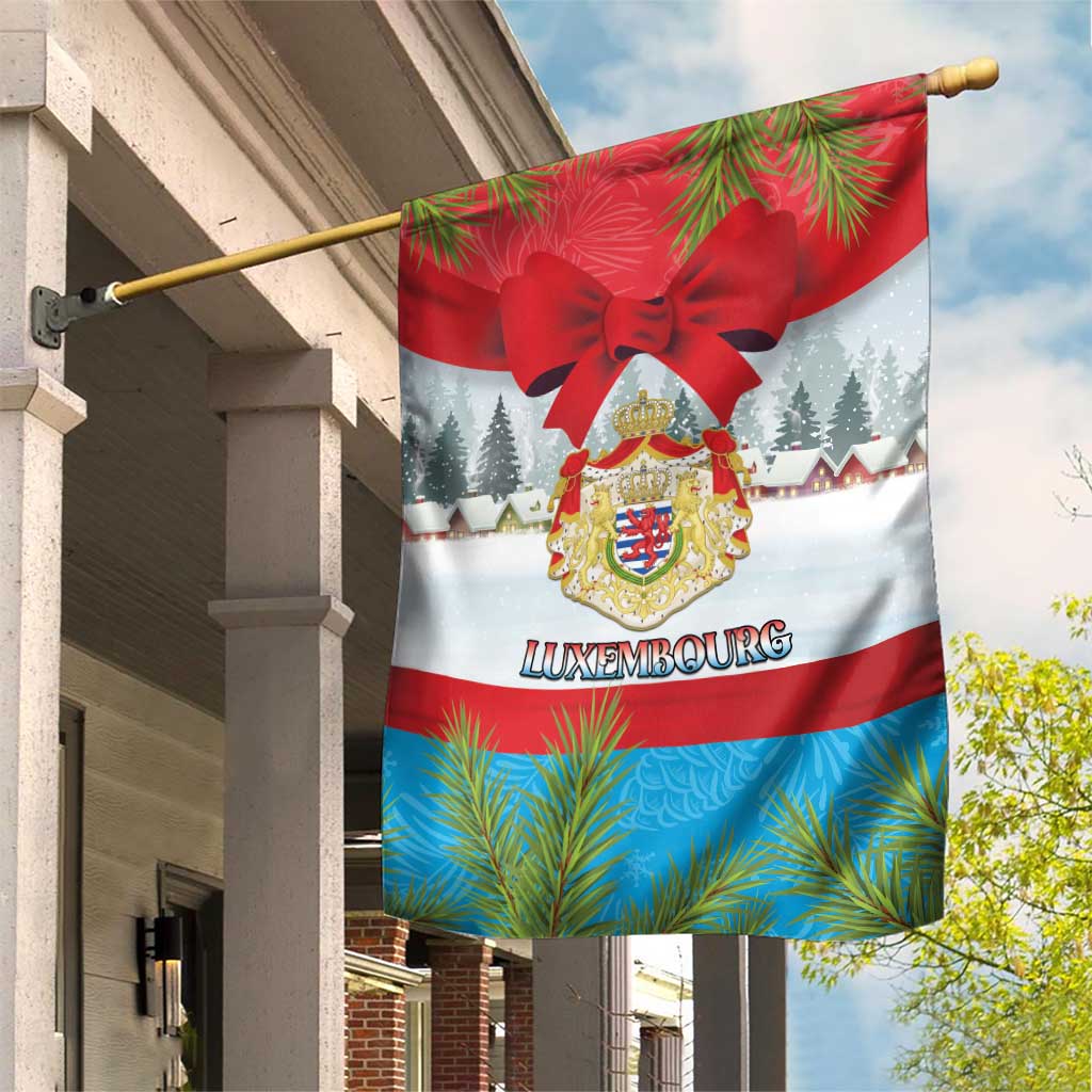 Luxembourg Christmas Garden Flag Schei Chreschtdeeg 2025 - Wonder Print Shop