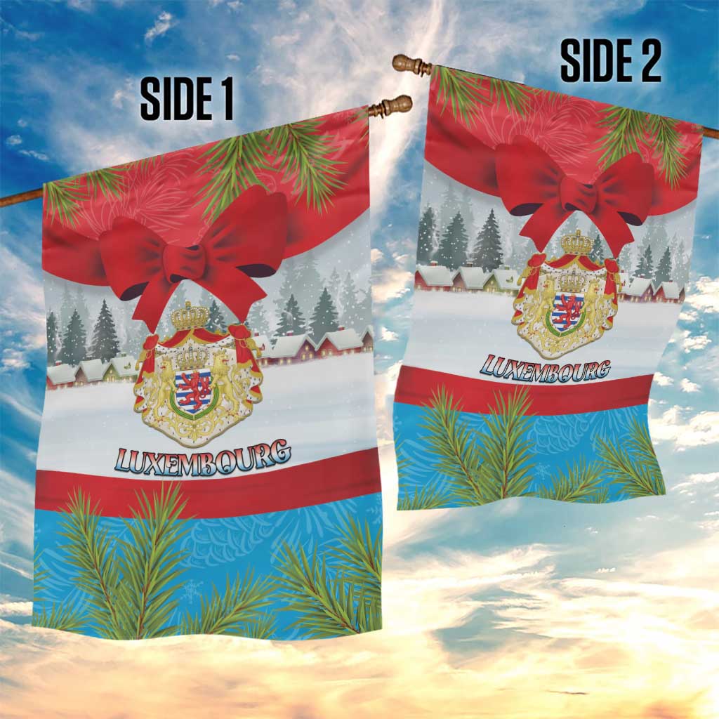 Luxembourg Christmas Garden Flag Schei Chreschtdeeg 2025 - Wonder Print Shop