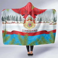 Luxembourg Christmas Hooded Blanket Schei Chreschtdeeg 2025 - Wonder Print Shop