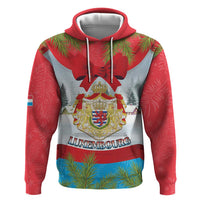 Personalised Luxembourg Christmas Hoodie Schei Chreschtdeeg 2025 - Wonder Print Shop