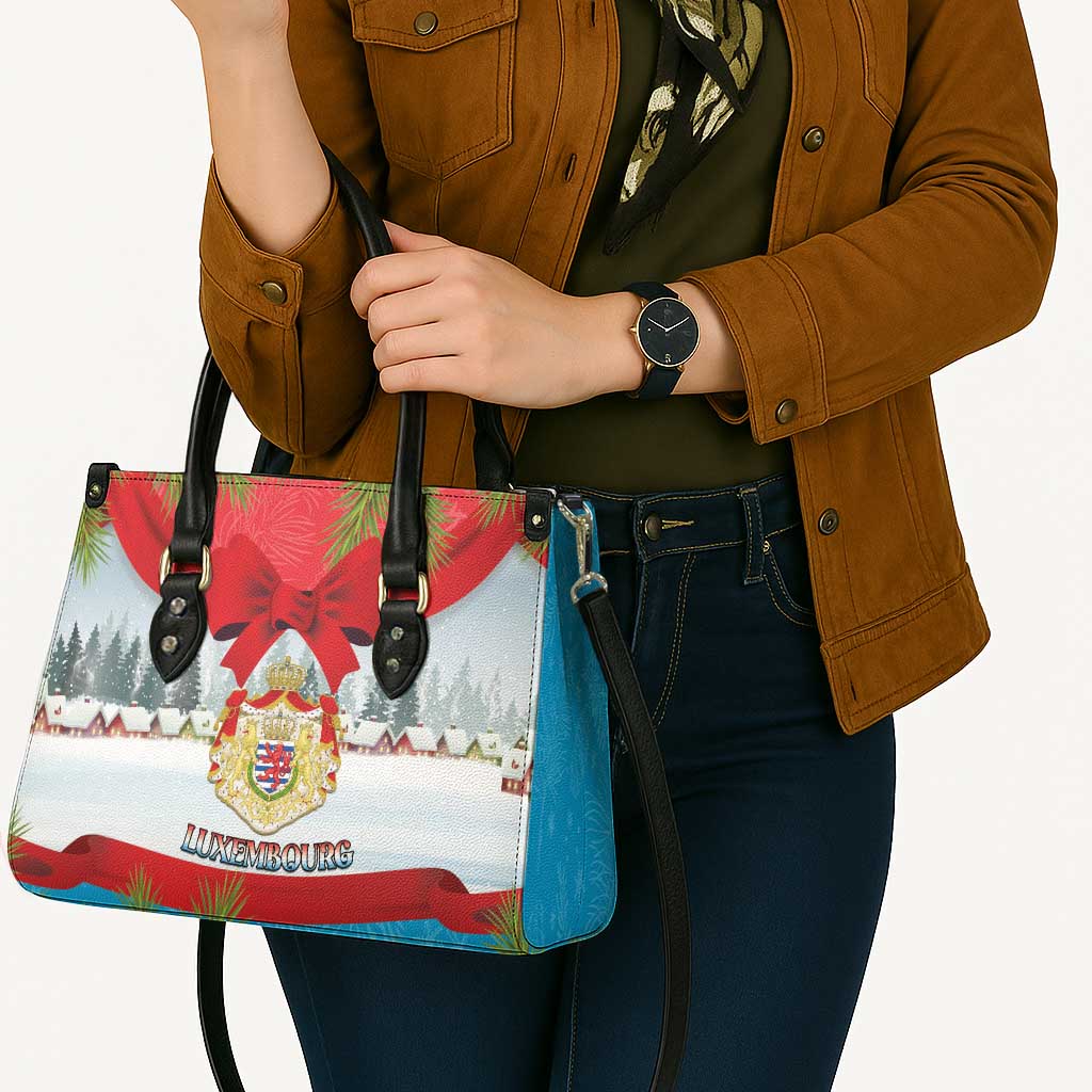 Luxembourg Christmas Leather Bag Schei Chreschtdeeg 2025 - Wonder Print Shop