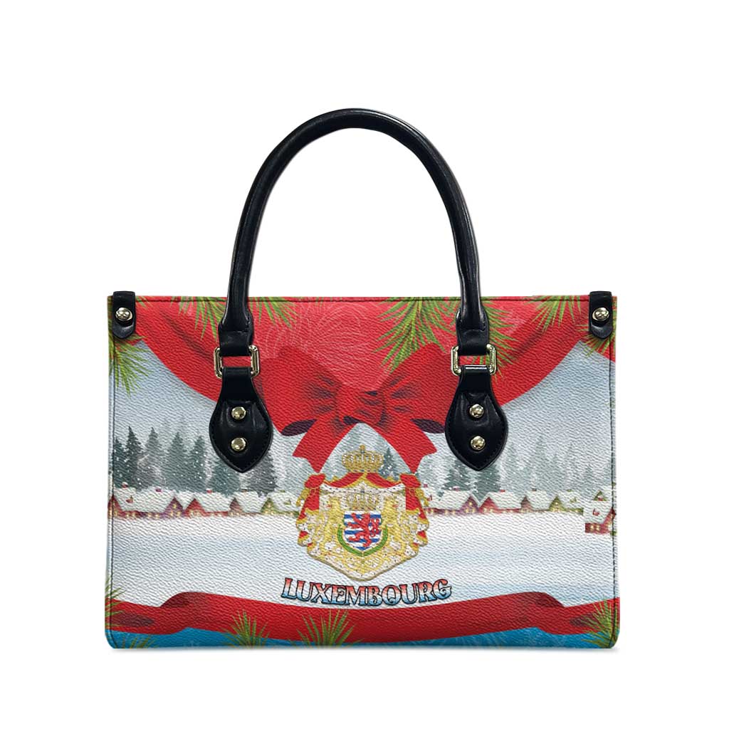Luxembourg Christmas Leather Bag Schei Chreschtdeeg 2025 - Wonder Print Shop