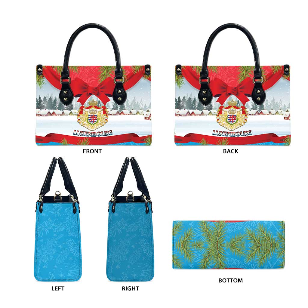 Luxembourg Christmas Leather Bag Schei Chreschtdeeg 2025 - Wonder Print Shop