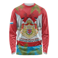 Personalised Luxembourg Christmas Long Sleeve Shirt Schei Chreschtdeeg 2025 - Wonder Print Shop