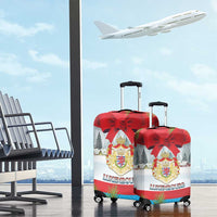 Luxembourg Christmas Luggage Cover Schei Chreschtdeeg 2025 - Wonder Print Shop