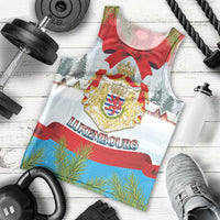 Personalised Luxembourg Christmas Men Tank Top Schei Chreschtdeeg 2025 - Wonder Print Shop