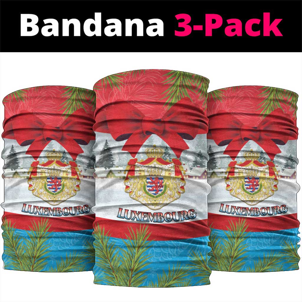 Luxembourg Christmas Neck Gaiter Schei Chreschtdeeg 2025 - Wonder Print Shop