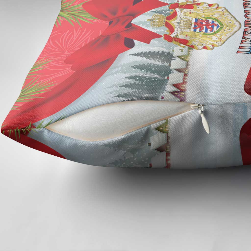 Luxembourg Christmas Pillow Cover Schei Chreschtdeeg 2025 - Wonder Print Shop