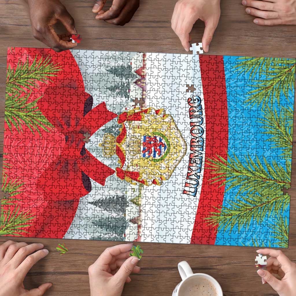 Luxembourg Christmas Puzzle Schei Chreschtdeeg 2025 - Wonder Print Shop