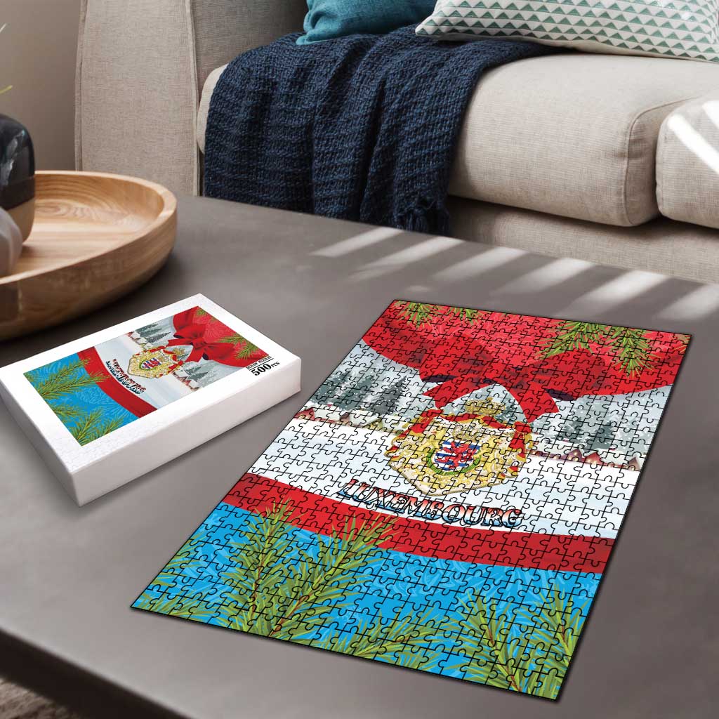 Luxembourg Christmas Puzzle Schei Chreschtdeeg 2025 - Wonder Print Shop