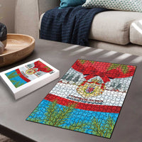 Luxembourg Christmas Puzzle Schei Chreschtdeeg 2025 - Wonder Print Shop