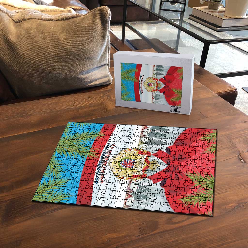 Luxembourg Christmas Puzzle Schei Chreschtdeeg 2025 - Wonder Print Shop