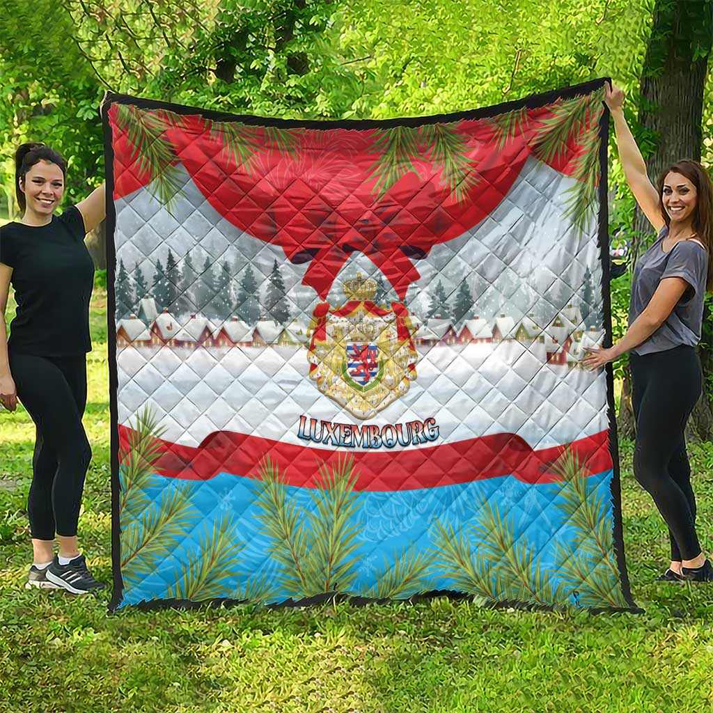 Luxembourg Christmas Quilt Schei Chreschtdeeg 2025 - Wonder Print Shop