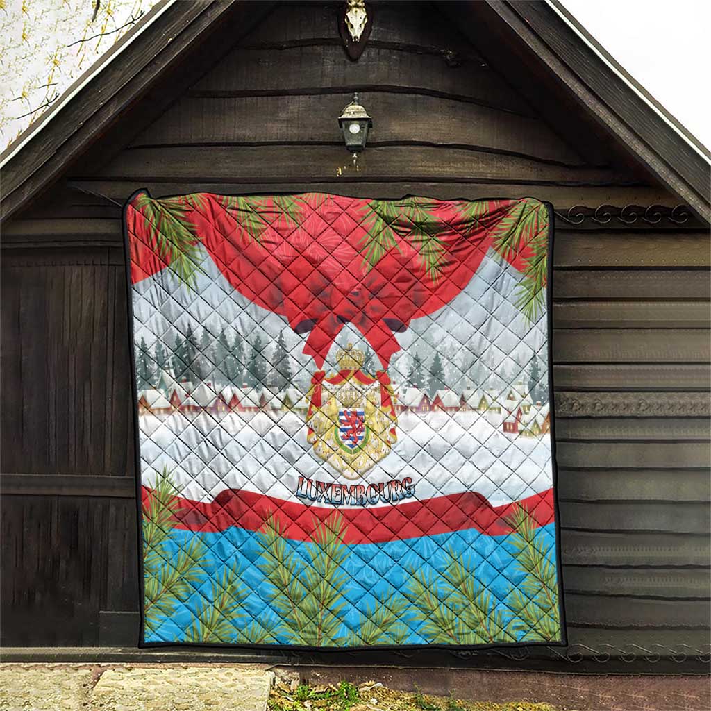 Luxembourg Christmas Quilt Schei Chreschtdeeg 2025 - Wonder Print Shop