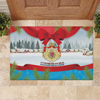 Luxembourg Christmas Rubber Doormat Schei Chreschtdeeg 2025 - Wonder Print Shop