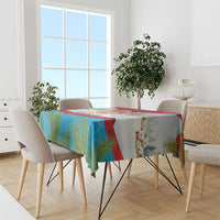 Luxembourg Christmas Tablecloth Schei Chreschtdeeg 2025 - Wonder Print Shop