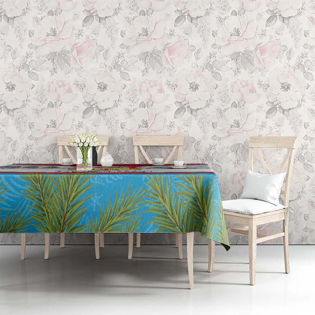 Luxembourg Christmas Tablecloth Schei Chreschtdeeg 2025 - Wonder Print Shop