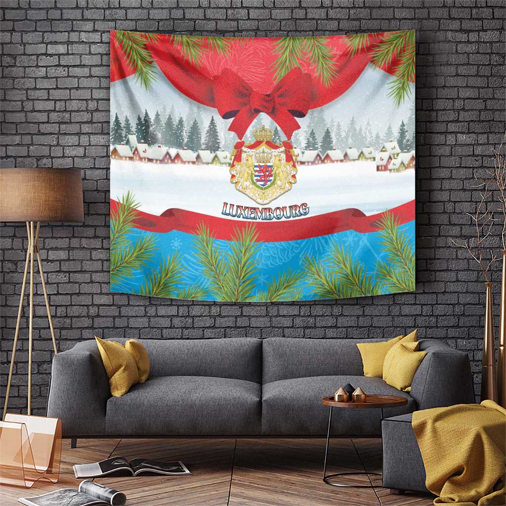 Luxembourg Christmas Tapestry Schei Chreschtdeeg 2025 - Wonder Print Shop