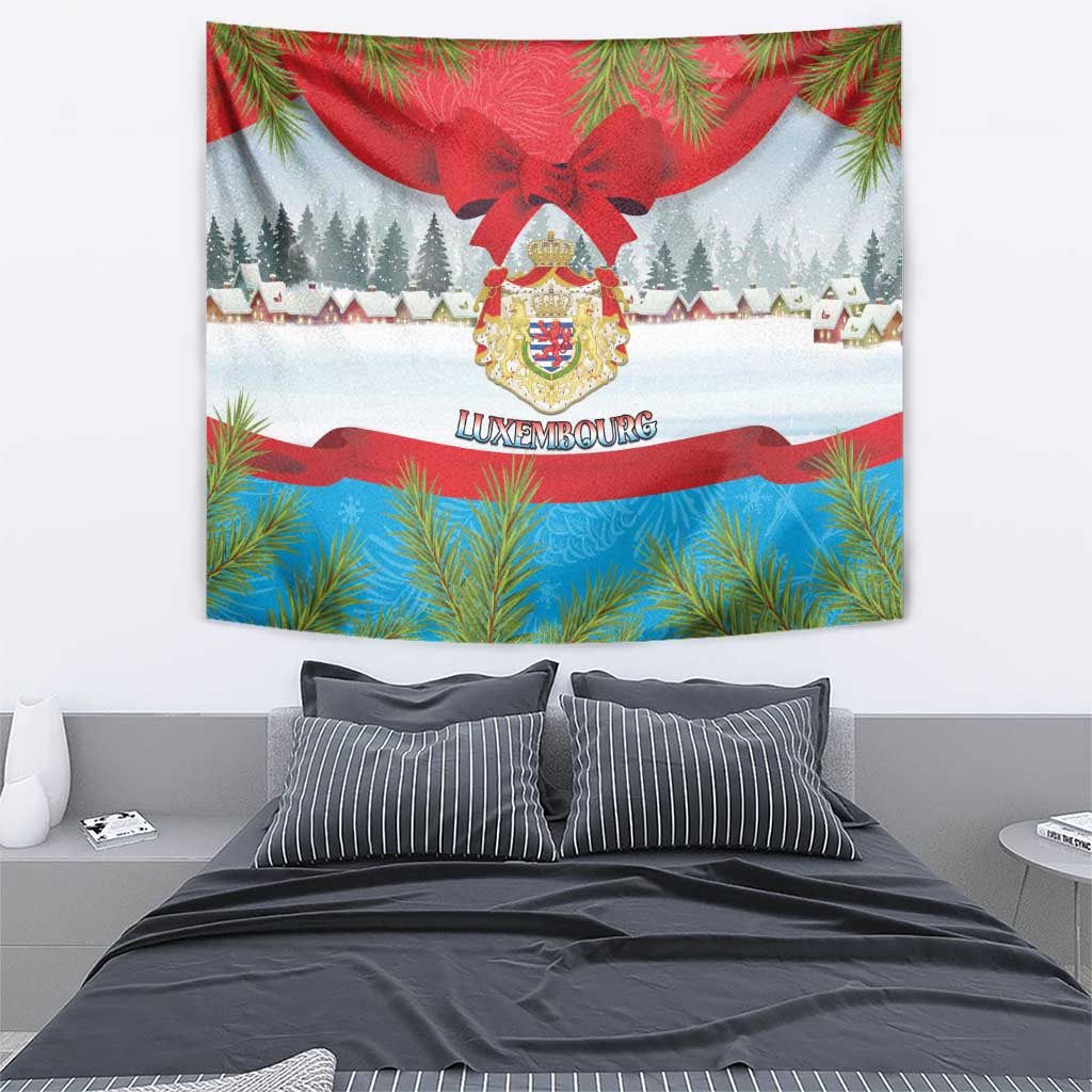 Luxembourg Christmas Tapestry Schei Chreschtdeeg 2025 - Wonder Print Shop