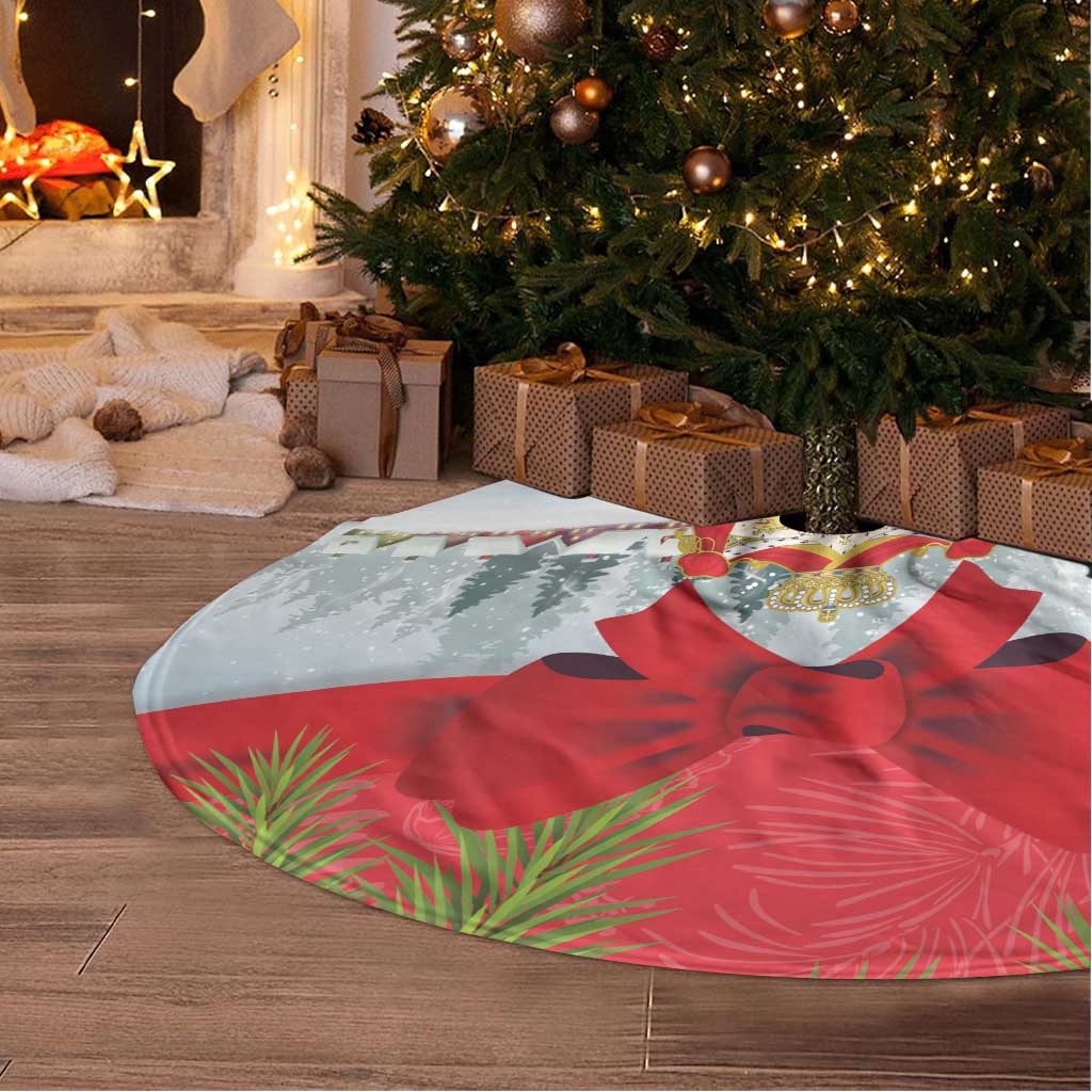 Luxembourg Christmas Tree Skirt Schei Chreschtdeeg 2025 - Wonder Print Shop