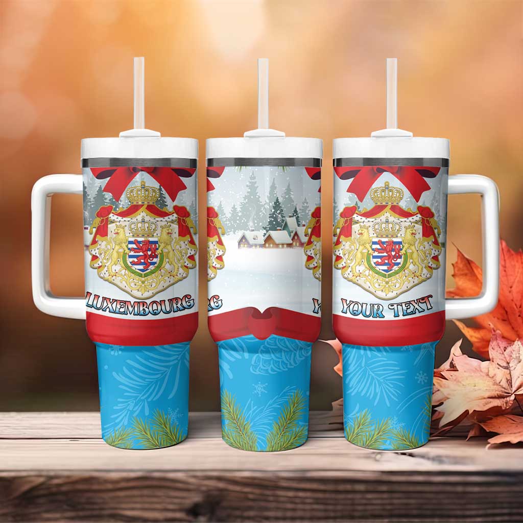 Personalised Luxembourg Christmas Tumbler With Handle Schei Chreschtdeeg 2025 - Wonder Print Shop