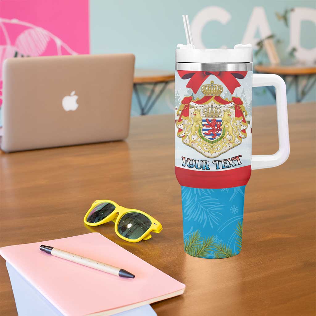 Personalised Luxembourg Christmas Tumbler With Handle Schei Chreschtdeeg 2025 - Wonder Print Shop