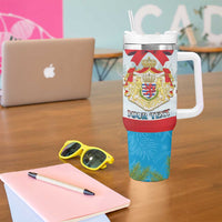 Personalised Luxembourg Christmas Tumbler With Handle Schei Chreschtdeeg 2025 - Wonder Print Shop