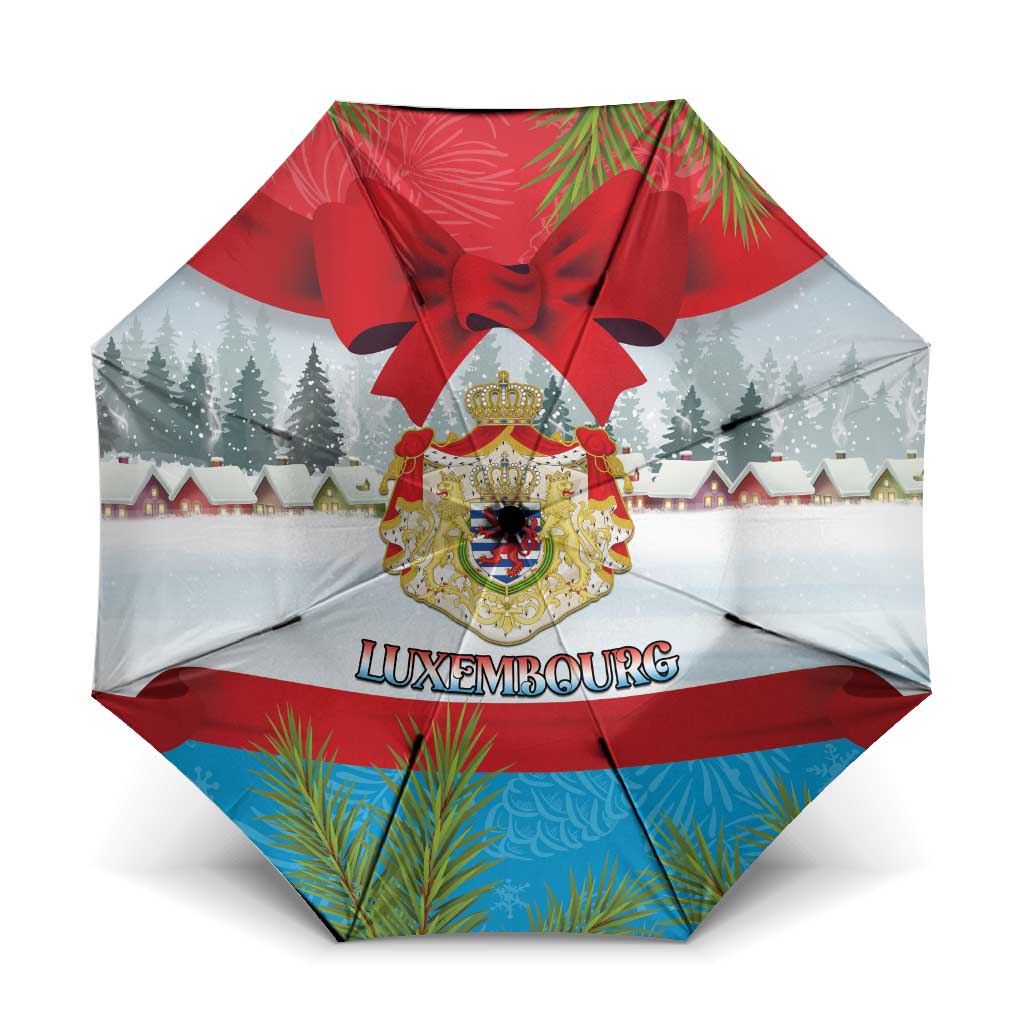 Luxembourg Christmas Umbrella Schei Chreschtdeeg 2025 - Wonder Print Shop