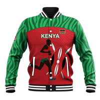 Custom Athletics Kenya Baseball Jacket Kenyan Runner - Wonder Print Shop