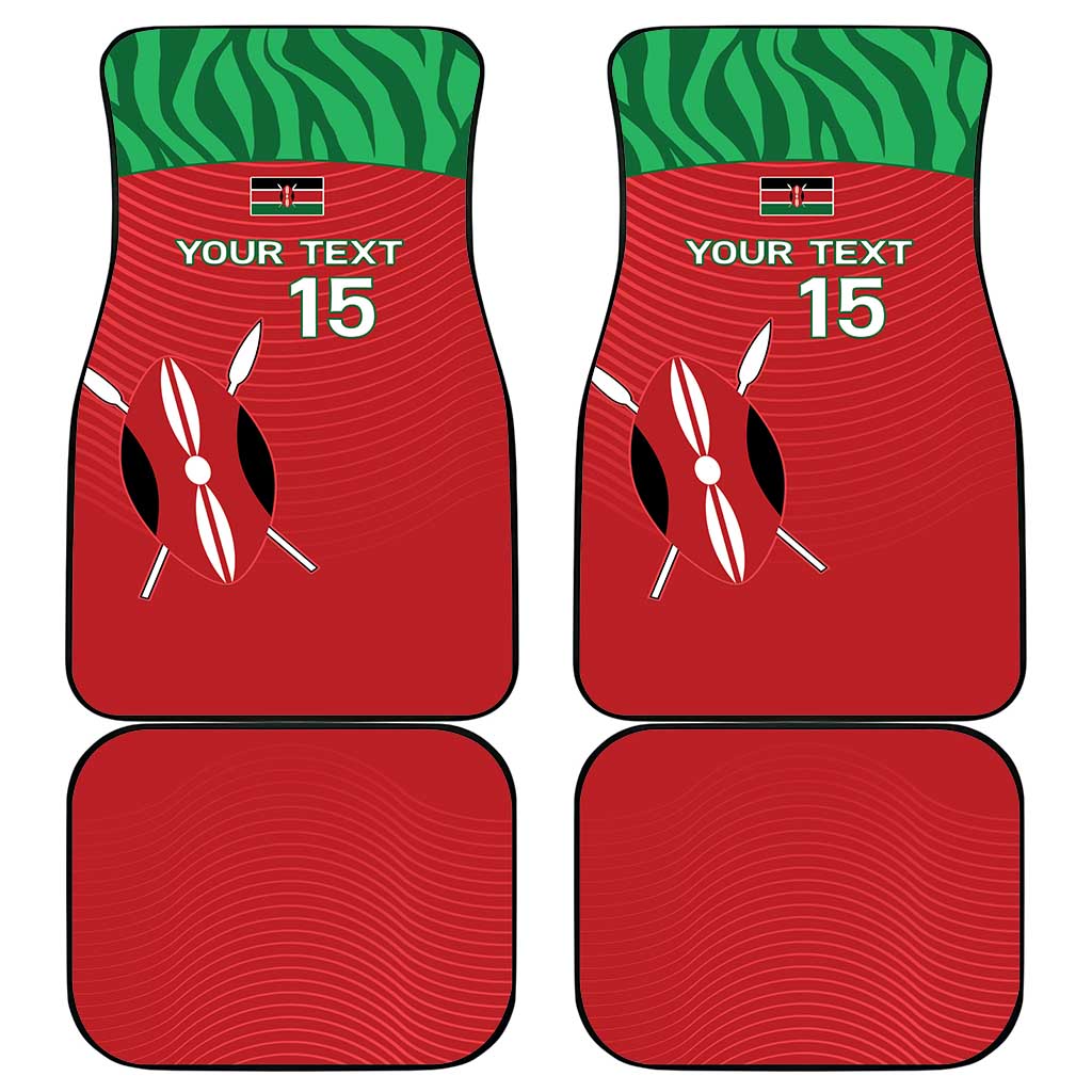 Custom Athletics Kenya Car Mats Kenyan Runner - Wonder Print Shop