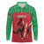 Custom Athletics Kenya Long Sleeve Polo Shirt Kenyan Runner - Wonder Print Shop