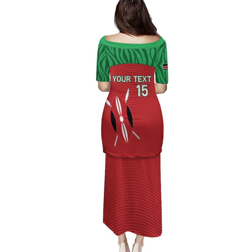 Custom Athletics Kenya Puletasi Kenyan Runner - Wonder Print Shop