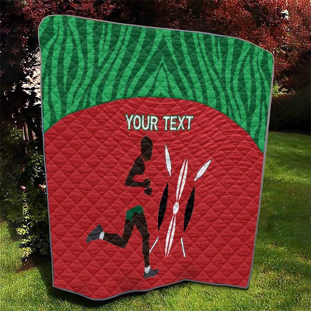 Custom Athletics Kenya Quilt Kenyan Runner - Wonder Print Shop