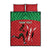 Custom Athletics Kenya Quilt Bed Set Kenyan Runner - Wonder Print Shop