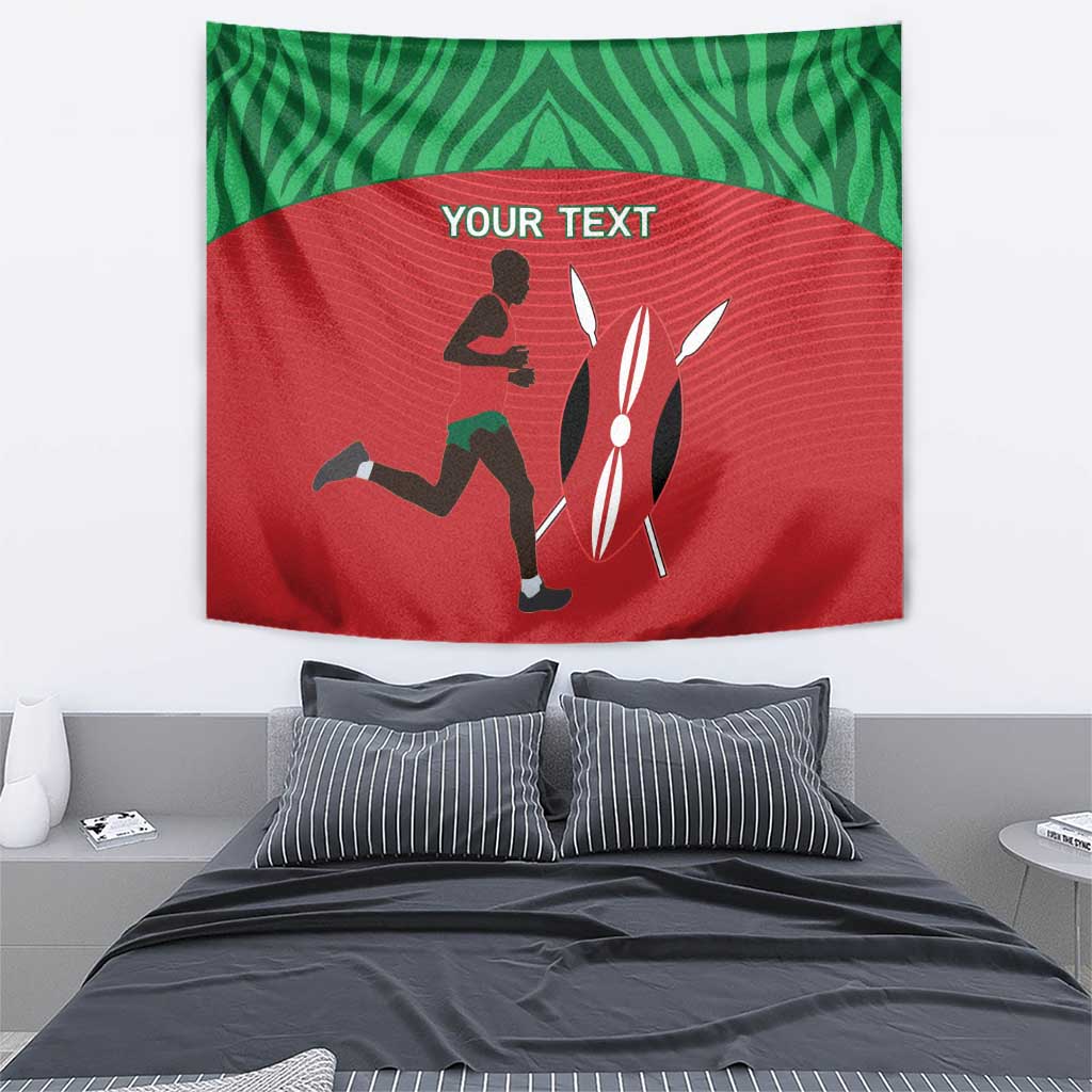 Custom Athletics Kenya Tapestry Kenyan Runner - Wonder Print Shop