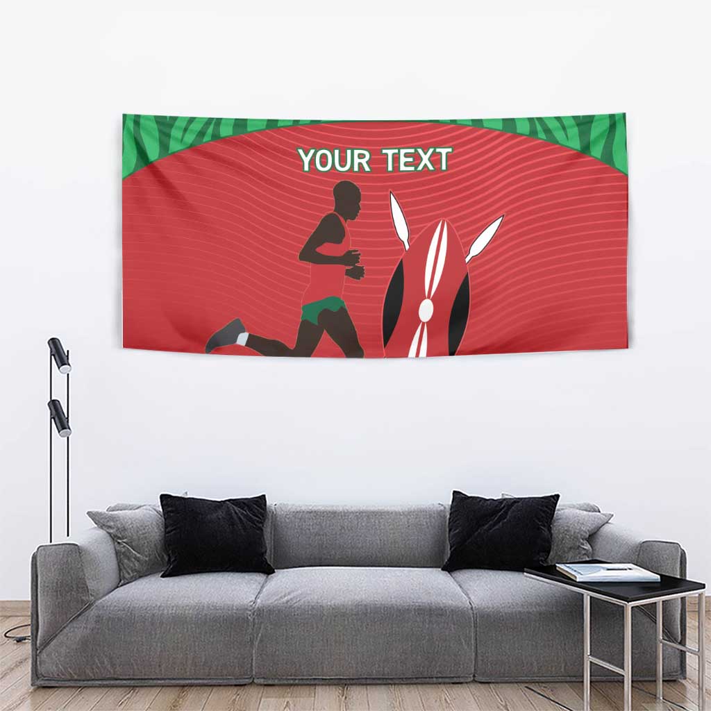 Custom Athletics Kenya Tapestry Kenyan Runner - Wonder Print Shop