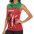 Custom Athletics Kenya Women Sleeveless Polo Shirt Kenyan Runner - Wonder Print Shop
