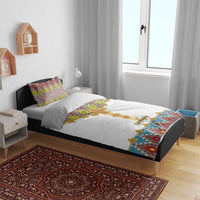 Ethiopian Epiphany Bedding Set Cross Mix Tilet Pattern - Wonder Print Shop