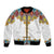 Ethiopian Epiphany Bomber Jacket Cross Mix Tilet Pattern - Wonder Print Shop