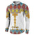 Ethiopian Epiphany Button Sweatshirt Cross Mix Tilet Pattern - Wonder Print Shop