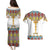 Ethiopian Epiphany Couples Matching Puletasi and Hawaiian Shirt Cross Mix Tilet Pattern - Wonder Print Shop