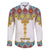 Ethiopian Epiphany Family Matching Long Sleeve Bodycon Dress and Hawaiian Shirt Cross Mix Tilet Pattern - Wonder Print Shop