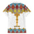 Ethiopian Epiphany Family Matching Mermaid Dress and Hawaiian Shirt Cross Mix Tilet Pattern - Wonder Print Shop