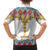 Ethiopian Epiphany Family Matching Off The Shoulder Long Sleeve Dress and Hawaiian Shirt Cross Mix Tilet Pattern - Wonder Print Shop