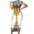 Ethiopian Epiphany Family Matching Short Sleeve Bodycon Dress and Hawaiian Shirt Cross Mix Tilet Pattern - Wonder Print Shop